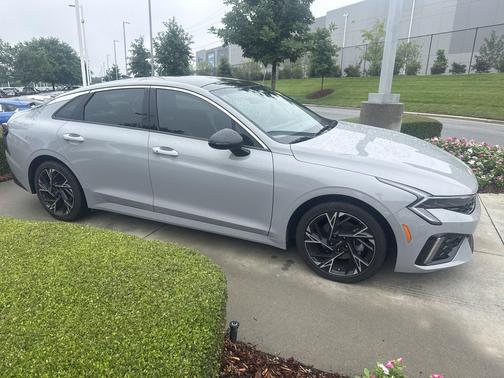 Wolf Gray 2025 Kia K5 GT-Line