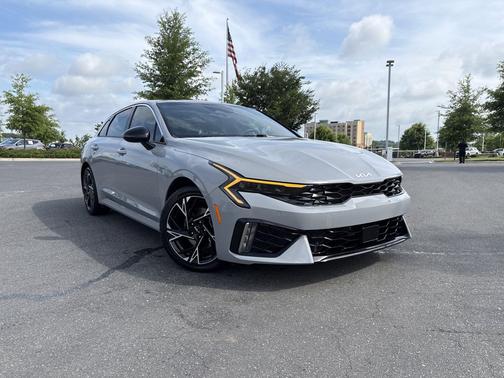 Wolf Gray 2025 Kia K5 GT-Line