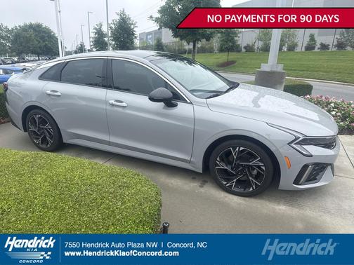 Wolf Gray 2025 Kia K5 GT-Line