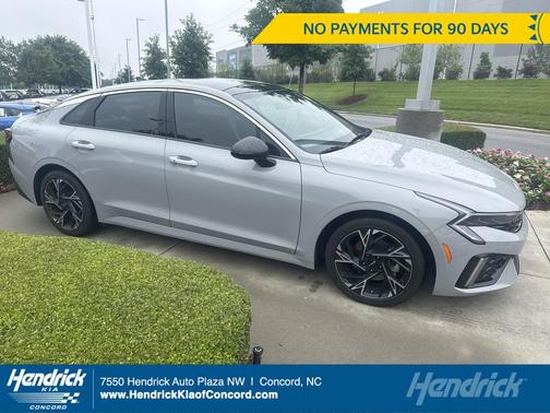 Wolf Gray 2025 Kia K5 GT-Line