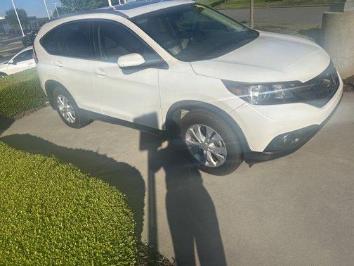 White Diamond Pearl 2014 Honda CR-V EX-L
