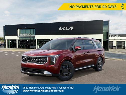 Flare Red 2026 Kia Carnival SX