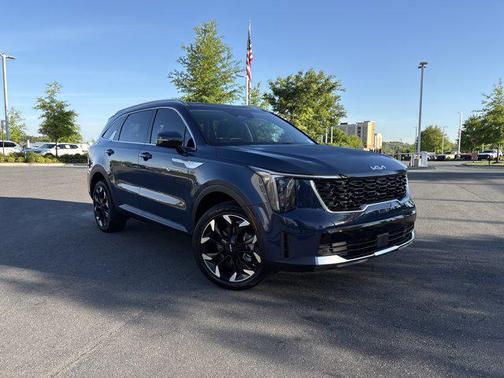 Midnight Lake Blue 2025 Kia Sorento EX