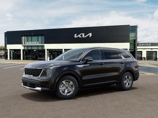 Ebony Black 2026 Kia Sorento LX