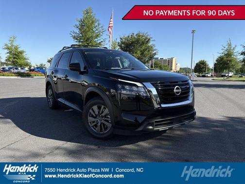 Super Black 2024 Nissan Pathfinder SV 4WD