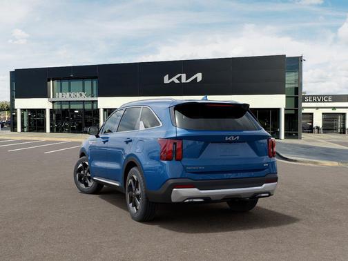 Mineral Blue 2026 Kia Sorento Hybrid EX