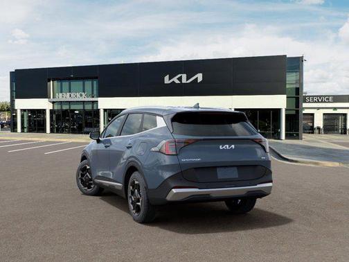 Heritage Blue 2026 Kia Sportage Hybrid EX