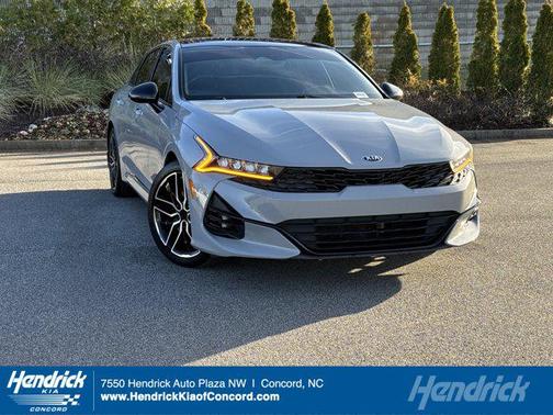 Wolf Gray 2021 Kia K5 GT