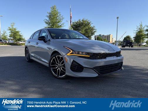 Wolf Gray 2021 Kia K5 GT