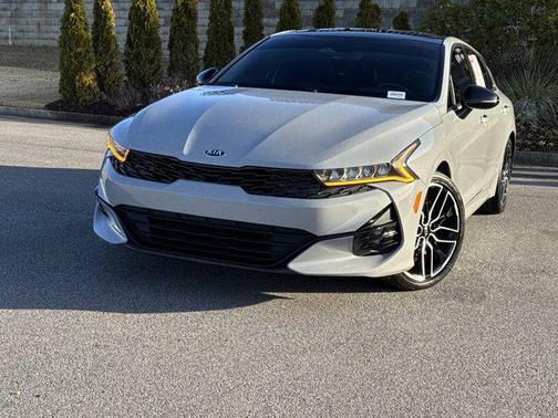Wolf Gray 2021 Kia K5 GT