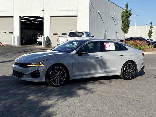 Wolf Gray 2021 Kia K5 GT