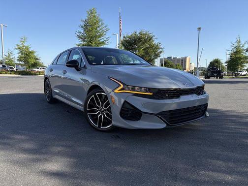 Wolf Gray 2021 Kia K5 GT
