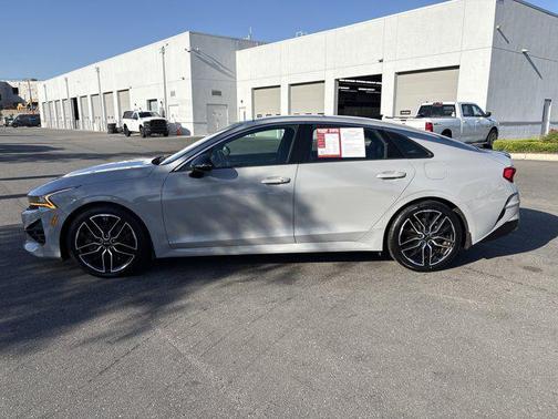 Wolf Gray 2021 Kia K5 GT