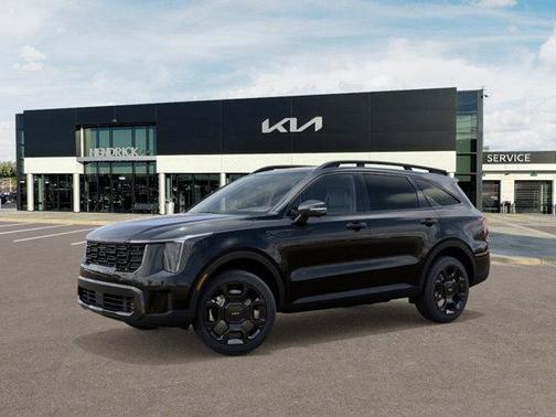 Aurora Black Pearl 2026 Kia Sorento Hybrid SX Prestige