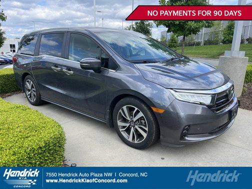 Modern Steel Metallic 2023 Honda Odyssey Touring
