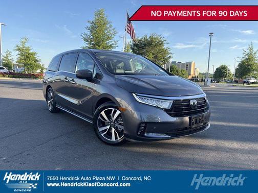 Modern Steel Metallic 2023 Honda Odyssey Touring