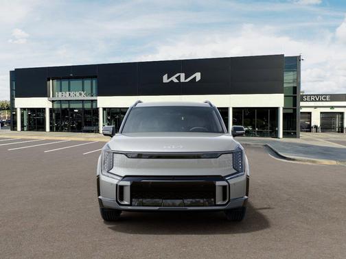 Ivory Silver 2026 Kia EV9 GT-Line