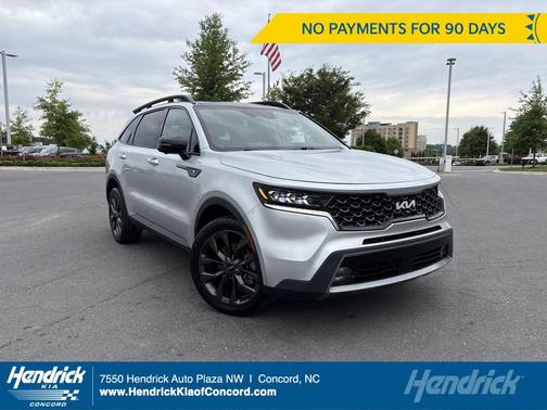 Sparkling Silver 2022 Kia Sorento SX