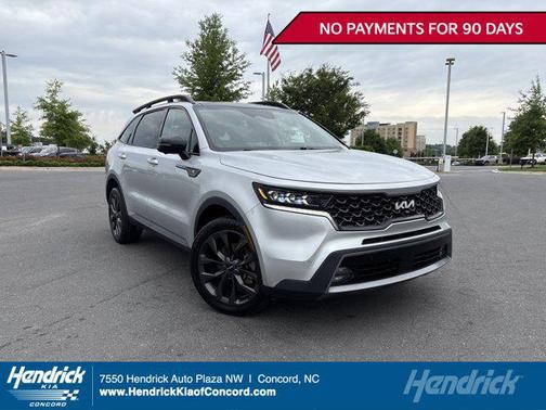 Sparkling Silver 2022 Kia Sorento SX