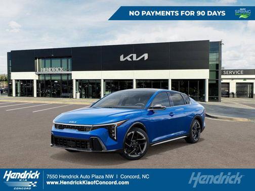 Wave Blue 2026 Kia K4 GT-Line