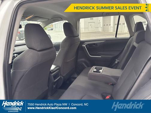Super White 2019 Toyota RAV4 LE