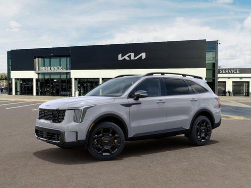 Wolf Gray 2026 Kia Sorento EX
