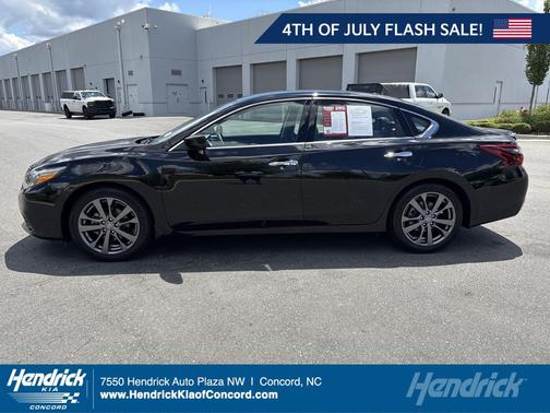 Super Black 2018 Nissan Altima 2.5 SR