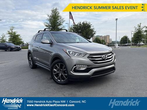Mineral Gray 2017 Hyundai Santa Fe Sport 2.0L Turbo Ultimate