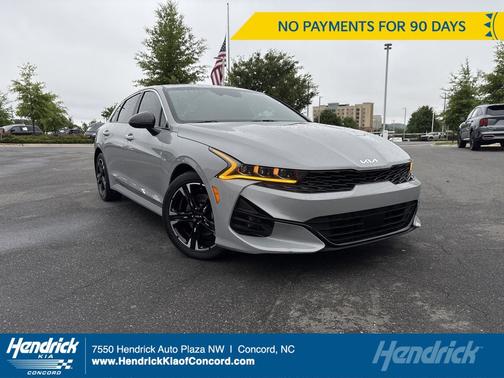 Wolf Gray 2023 Kia K5 GT-Line
