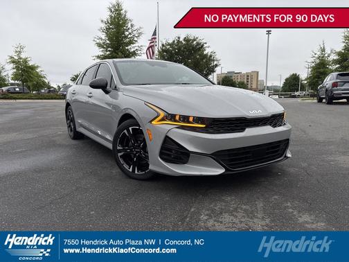 Wolf Gray 2023 Kia K5 GT-Line