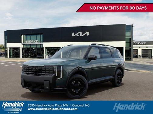 Black Jade Green 2027 Kia Telluride Hybrid X-Line SX