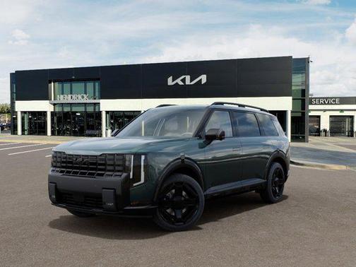 Black Jade Green 2027 Kia Telluride Hybrid X-Line SX