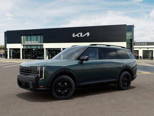 Black Jade Green 2027 Kia Telluride Hybrid X-Line SX