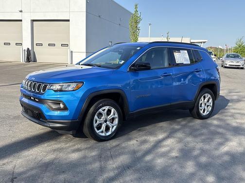 Hydro Blue Pearlcoat 2025 Jeep Compass Latitude