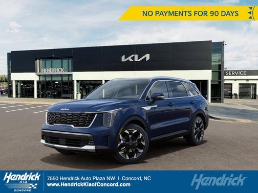 Midnight Lake Blue 2026 Kia Sorento EX