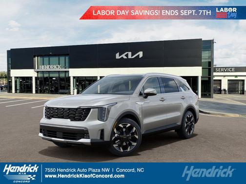 Ivory Silver 2026 Kia Sorento EX