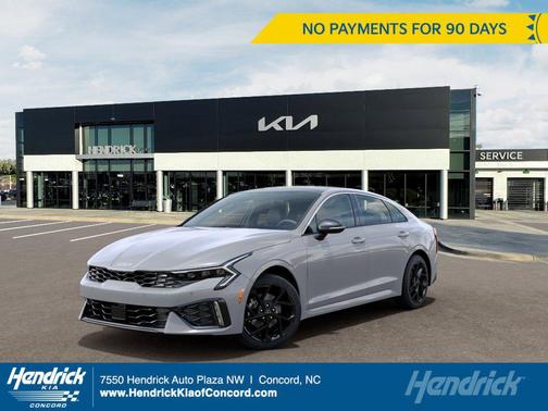 Wolf Gray 2026 Kia K5 GT-Line AWD