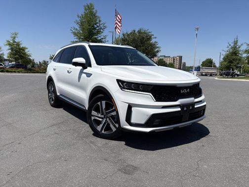 Snow White Pearl 2023 Kia Sorento Hybrid SX Prestige