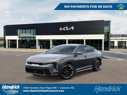 Steel Gray 2026 Kia K4 GT-Line