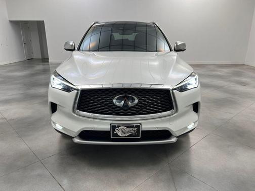 Radiant White 2023 INFINITI QX50 SENSORY