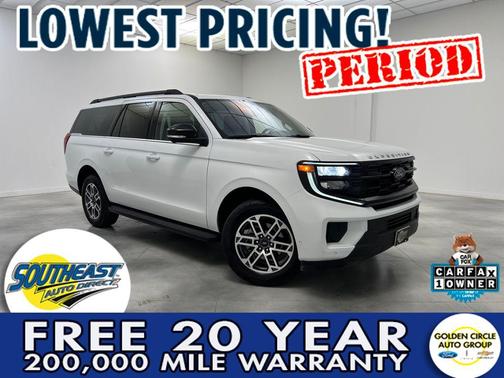 Oxford White 2025 Ford Expedition Max Active 4x4 SUV