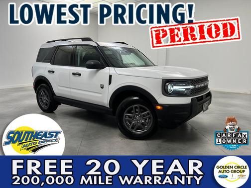 Oxford White 2025 Ford Bronco Sport Big Bend