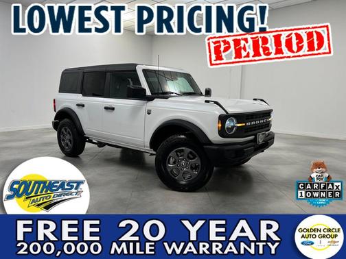 Oxford White 2025 Ford Bronco Big Bend