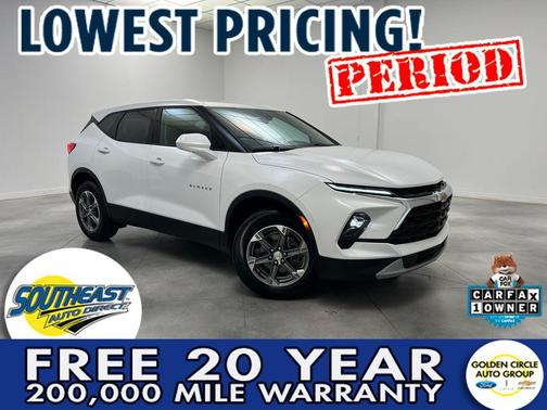 Summit White 2025 Chevrolet Blazer 2LT