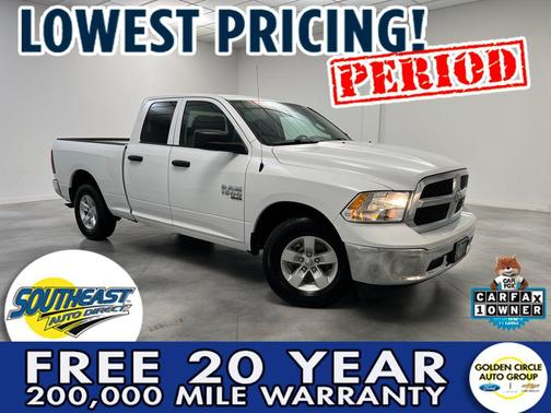 Bright White Clearcoat 2024 RAM 1500 Classic SLT
