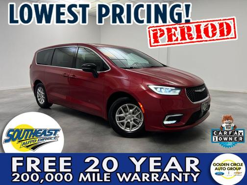 Red Hot Pearlcoat 2025 Chrysler Pacifica L