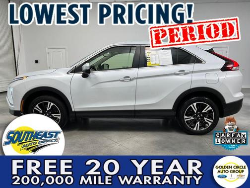 White Diamond 2025 Mitsubishi Eclipse Cross SE