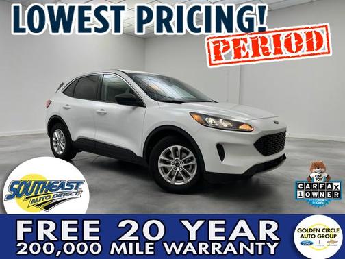 Oxford White 2022 Ford Escape SE