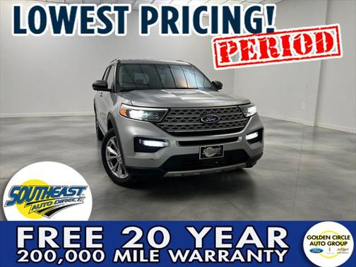 Silver Metallic 2021 Ford Explorer Limited