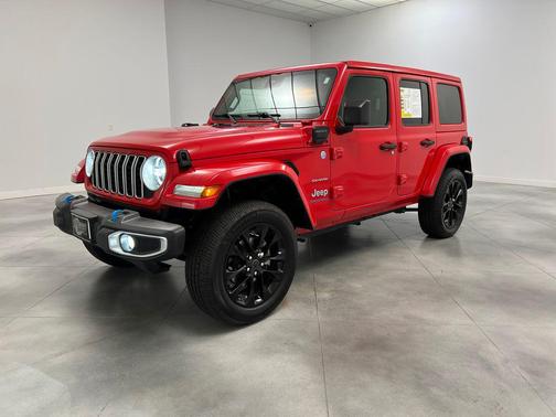 Firecracker Red Clearcoat 2024 Jeep Wrangler 4xe Sahara